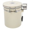 Coffee Canister Airtight Stainless Steel Kitchen Food Storage Container with