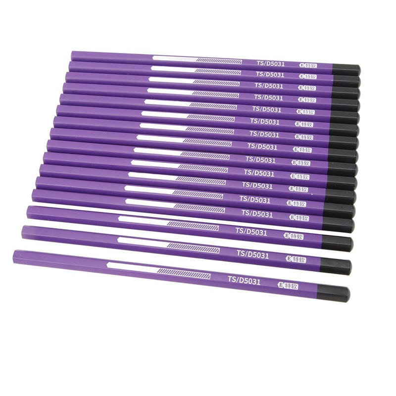 16pcs Charcoal Pencil Drawing Sketching Shading Pencils for Beginners Professional