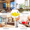 Bathroom Accessories Set 4 Piece Yellow Ceramic Bathroom Decor Accessory