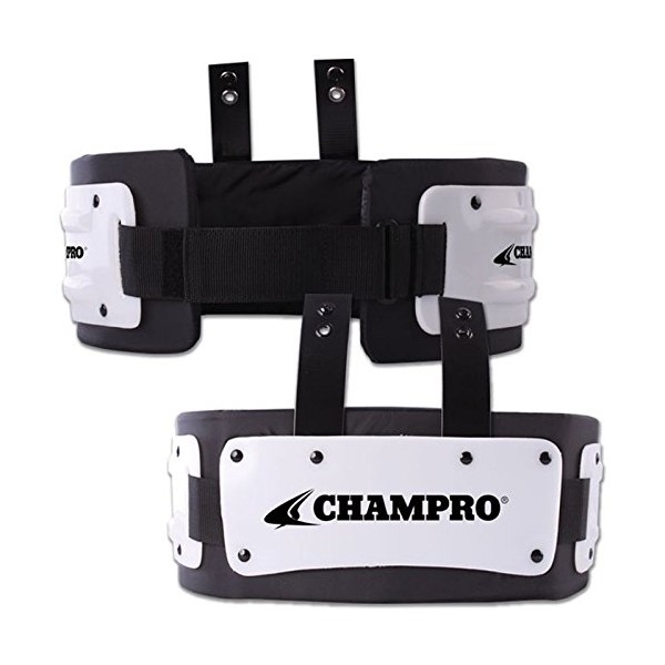Champro Adult Medium Rib Protector, Black - Fits Players Approximately 100-160 lbs