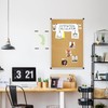 XBoard Cork Board 36 x 24, Notice Cork Bulletin Board,
