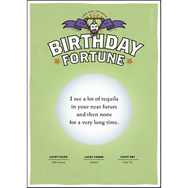 Quiplip Birthday Tequilla (6-Pack) Greeting Cards