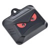 2pcs Animal Repeller Red LED Strobe Lights Waterproof Design Solar