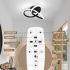 EIDISUNY LED Ceiling Light Dimmable, Modern LED Ceiling Lamp with