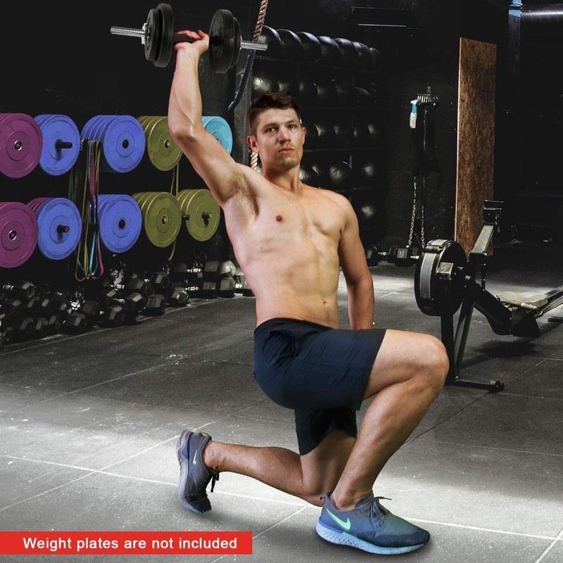 A2ZCARE Threaded Dumbbell Handles/Adjustable Dumbbell Bar Handles - Fit 1