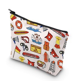 Lifeguard Survival Kit Best Lifeguard Ever Gift Surf Rescue Gift Zipper Pouch Makeup Bag (Lifeguard -Help UK)