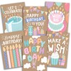 Hadley Designs 54 Happy Birthday Cards Bulk with Envelopes –