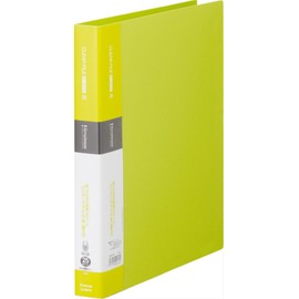 King Jim A4S Clear File Simplease with Replaceable Sheets, pea green