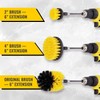 4/5 Piece Drill Brush Attachment Set - Power Scrubber Brush
