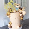 29 decoraciones de pastel de oso con texto en inglés
