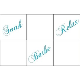 FSSS Ltd 12 x SAGE CHIVES BASIL THYME MINT GARLIC CS Tile transfer stickers kitchen HOME (DARK BROWN, 130mm)