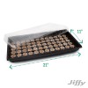 Jiffy 72Cell Greenhouse Seed Starter Kit with 36mm Peat Pellets,Humidi