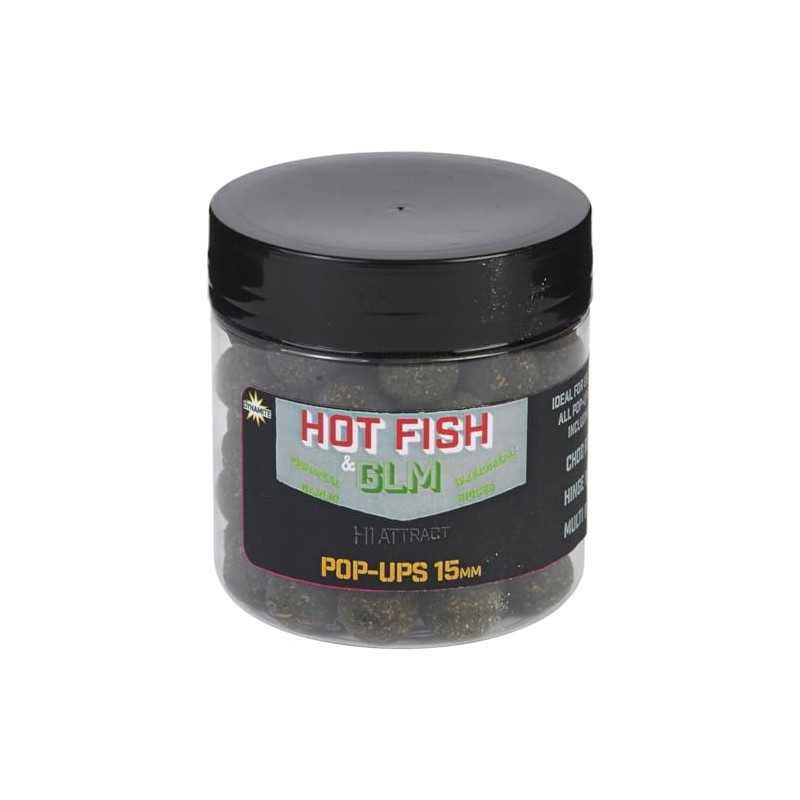 Hot Fish & GLM Food Bait Pop-Up 15mm