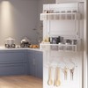 Upesitom Over Door Hook Organizer 12 Hook Over The Door