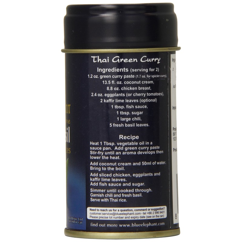 Blue Elephant Royal Thai Cuisine Dried Sweet Basil, 0.21 Ounce