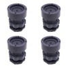 WANGCL 4 Pieces Anti-Vibration Washing Machine Mat Adjustable Universal Rubber