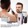 3 Pack Pro Shaver Replacement Foil and Cutters Compatible with