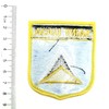 Saint Lucia Caribbean Flag Iron On Embroidered Fabric Sew On