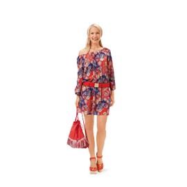 Burda Dressmaking Sewing Pattern 6684 Dress Blouse Size 8 – 20