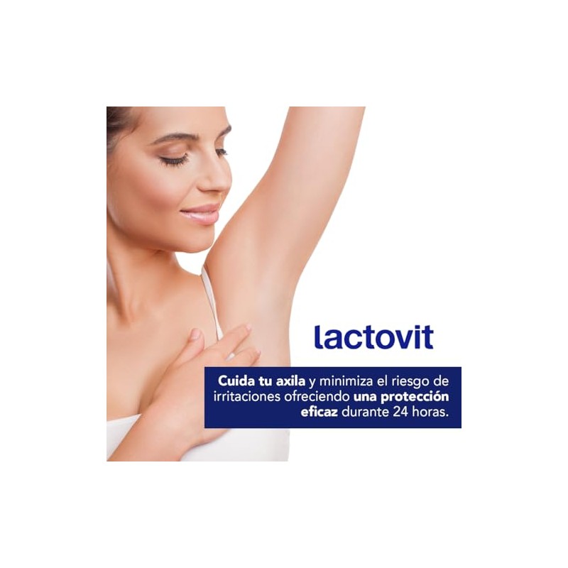 Lactovit Desodorante Extra Eficaz Hidratante Anti Irritaciones Hombre Mujer Sales