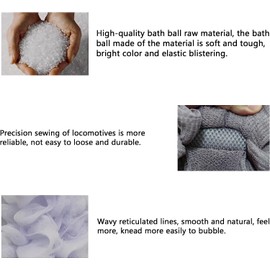 Evohyah Scrubber Back for Shower (Purple1)