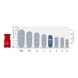 Empty Capsules Size 2 - Clear Gelatin - 120 Count - Fits Capsule Filling Tray - Joined Beef Gel Caps Easy Snap for DIY Powder Supplement Pills - Certified Halal