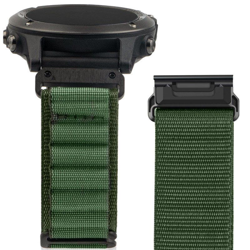 Fleshy Leaf Watch Bands Compatible With Garmin Tactix 7 pro