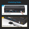 ATLAHET 8K HDMI+Displayport Dual Monitor KVM Switch 2 Monitors 2