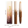 IATMOMOD Dual-Ended Highlight Contour Stick Highlighter Makeup Concealer, Waterproof, Long-Lasting,