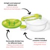 STARFRIT Easy Lunch Salad Container - Removable Tray and Dressing