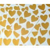 38mm (1.5") Heart Shape Colour Code Stickers - Packs of