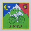 Bike Day 1943 Blotter Art Psychedelic Art Gift Acid Art