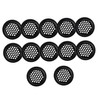 Gatuida 20 Pcs Stainless Steel Louvered Vent Covers Round Air