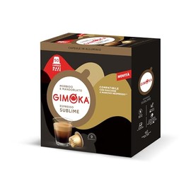 Gimoka Coffee Capsules Espresso Sublime Intensity 9/13-50 Aluminium Capsule Compatible with Nespresso Household Espresso Machines Made in Italy
