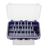 Fishing Lure Box Double Sided Detachable Transparent Waterproof Multi Purpose