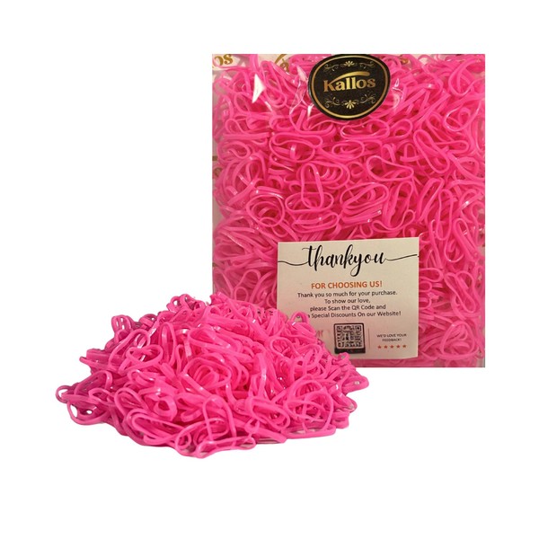 500 Pack No-Damage Hair Bands, Stylish Rubber Bands, Hair Accessories