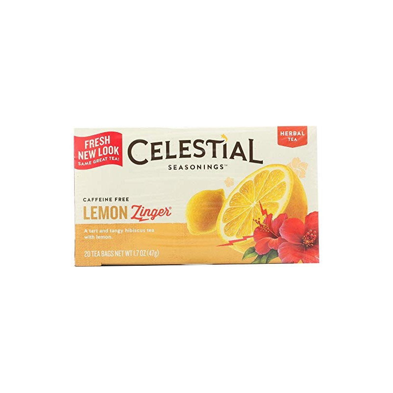 Celestial Seasonings Lemon Zinger Herb Tea (3x20 bag)