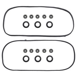 VS50576R Valve Cover Gasket Set for Honda Accord 1998-2000, for Odyssey 1999-2004, for Pilot 2003-2004, for Acura CL 1997-1999, for CL 2001-2003, for MDX 2001-2002, for TL 1999-2003, 3.0L/3.2L/3.5L V6