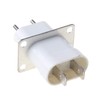 Zaagot Home Electronic Microwave Oven Magnetron Filament 4 Pin Socket