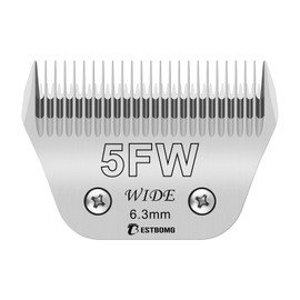 BESTBOMG Dog Grooming Replacement Blade Compatible with Andis/Wahl/Oster Dog Clippers (5FW)