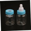 Gadpiparty Baby Shower Favors 12pcs Feeder Design Candy Bottles Blue