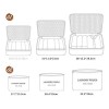 Lecute 6 Bolsas Organizador Ropa Maleta Viaje Multiusos Impermeable