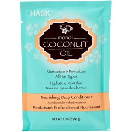 Hask Monoi Coconut Oil Nourishing Deep Conditioner 1.75 oz (Pack of 2)