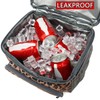 FlowFly Double Layer Cooler Insulated Lunch Bag Adult Lunch Box