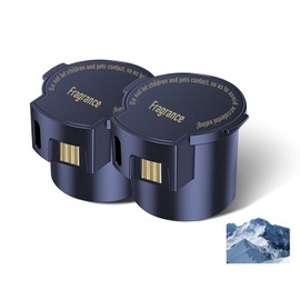 KOSHA Car Fragrant Oil Packets for P3, Diffuser Essential Oil Refill Pack(2×10ml), Natural Plant, Based Aromatherapy for Vehicles, Long-Lasting Fragrance, Citrus Scent