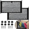 2 Pack Large Cargo Net for Trunk, Storage Mesh Net