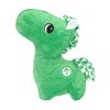 Plush Green Horse Toy Portable Mini Soft Comfortable Cute Fun