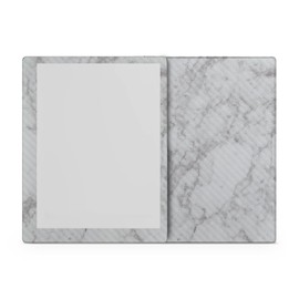 Carbon Fiber Tablet Skin Compatible with BOOX Go 10.3 (2024) - Frost Marble - Premium 3M Vinyl Protective Wrap Decal Cover - Easy to Apply | Crafted in The USA by MightySkins