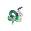 VIE Naturals Hand Blown Glass Sculpture, Snail