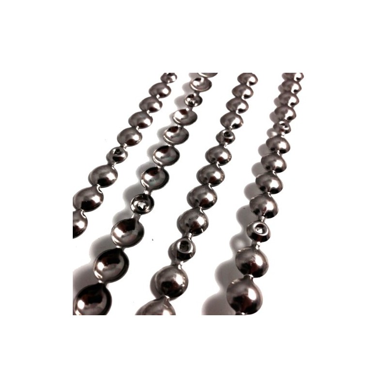 5 METERS OF UPHOLSTERY NAIL STUD STRIPS NICKEL PLATED FINSH